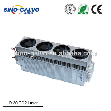 30W D-30 CO2 RF Laser Tube with CE certificate